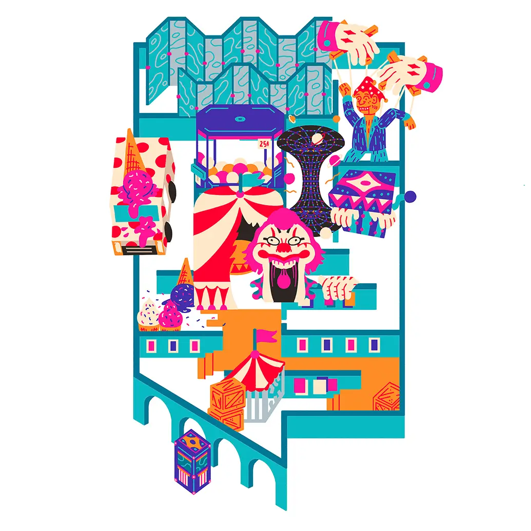 funhouse map funhouse map